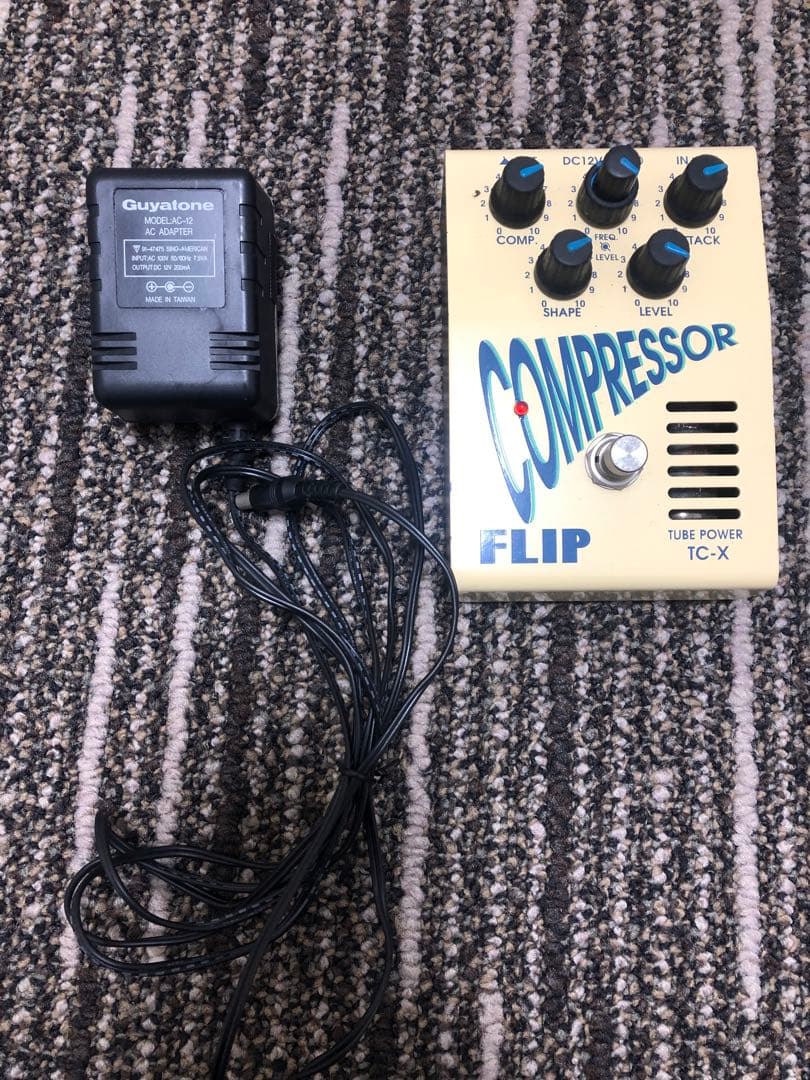 FLIP TC-X チューブコンプレッサーエフェクター　真空管仕様