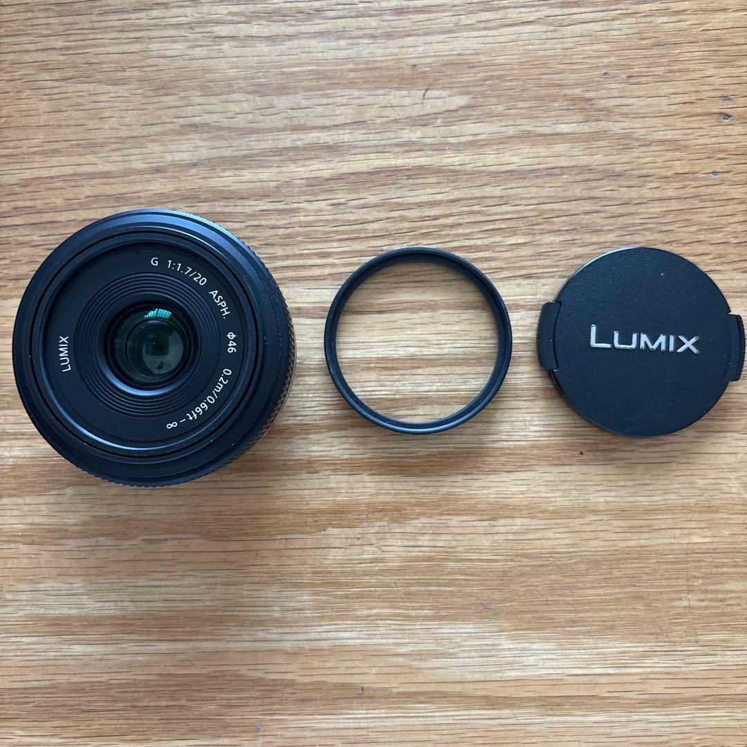 レンズ(単焦点) Panasonic LUMIX G 20mm F1.7 H-H020