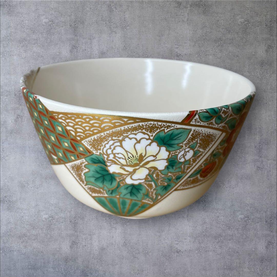 萩焼　茶碗　松尾芭蕉　奥の細道　茶道具　抹茶碗 多彩なデザインの陶器茶碗セット