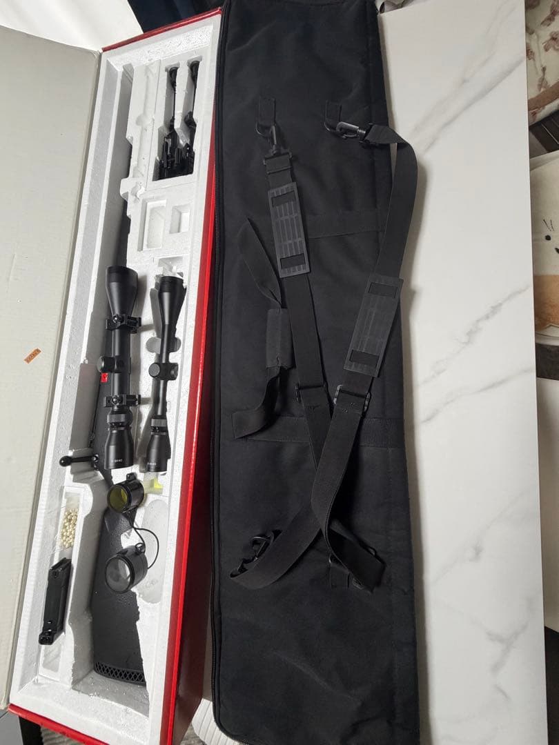 TSR-ZERO ガンリュック付き　サバゲー　銃