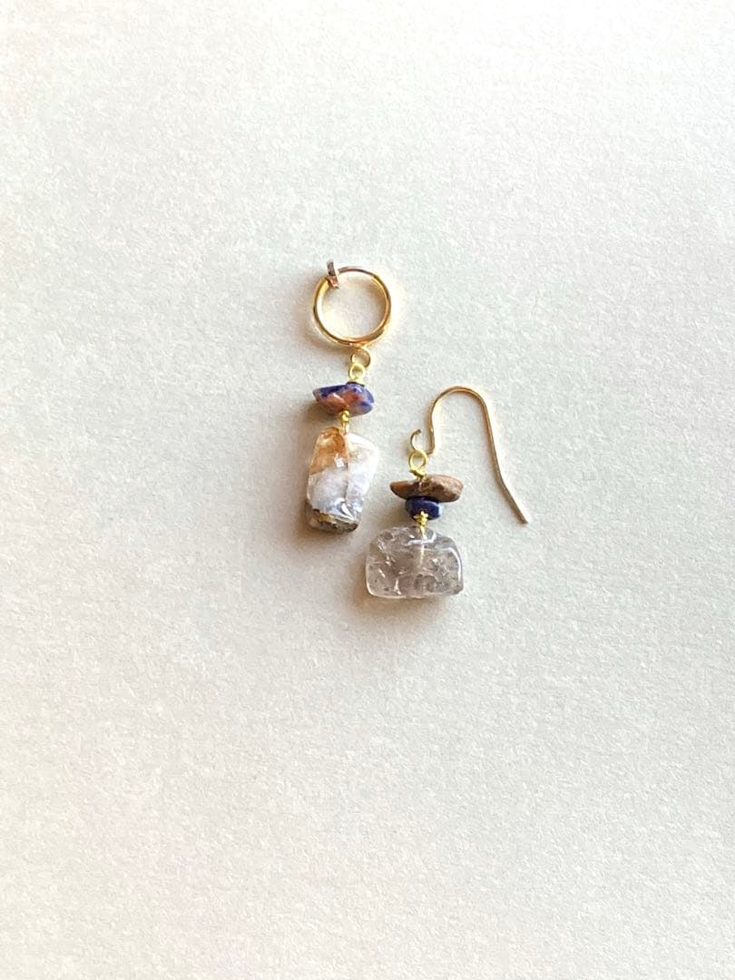 no.0378 鹿鳴く夜　アンティークブラウンとソーダ　一点物