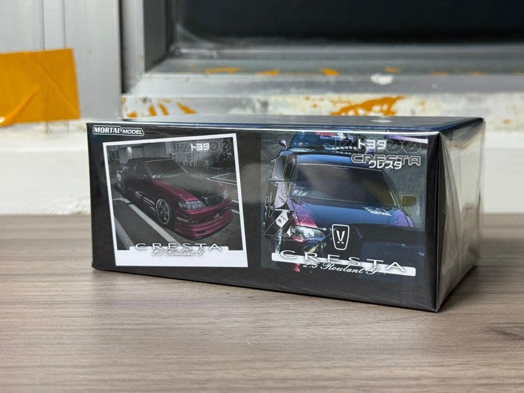 Mortal 1/64 JZX100 Cresta 限定版 赤