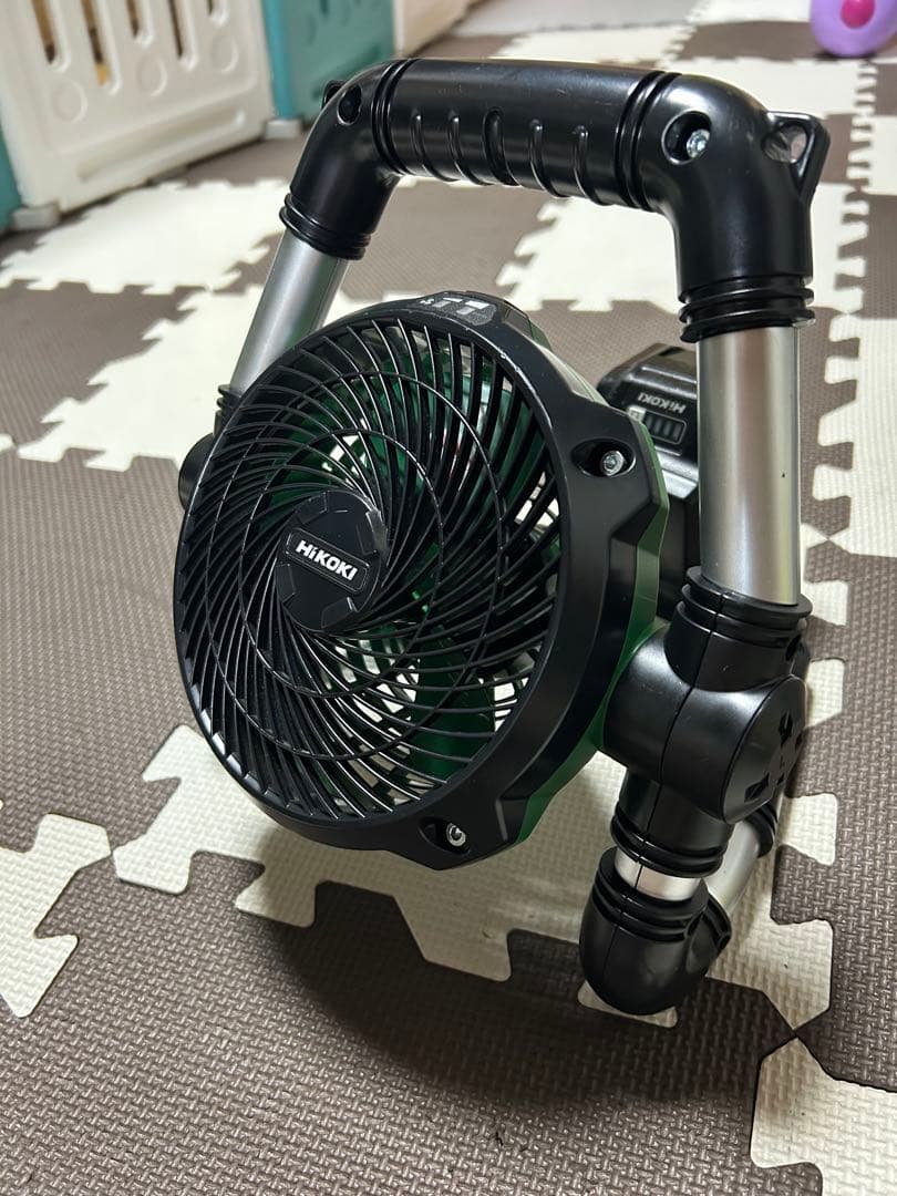 HIKOKI UF-18DSL 扇風機 とBSL 36A18 蓄電池付き