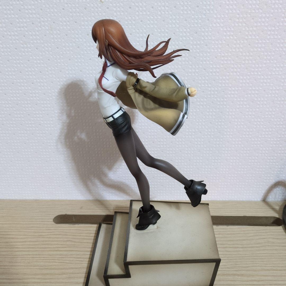 シュタインズゲート 岡部倫太郎、牧瀬紅莉栖、阿万音鈴羽 フィギュア おまけ付き