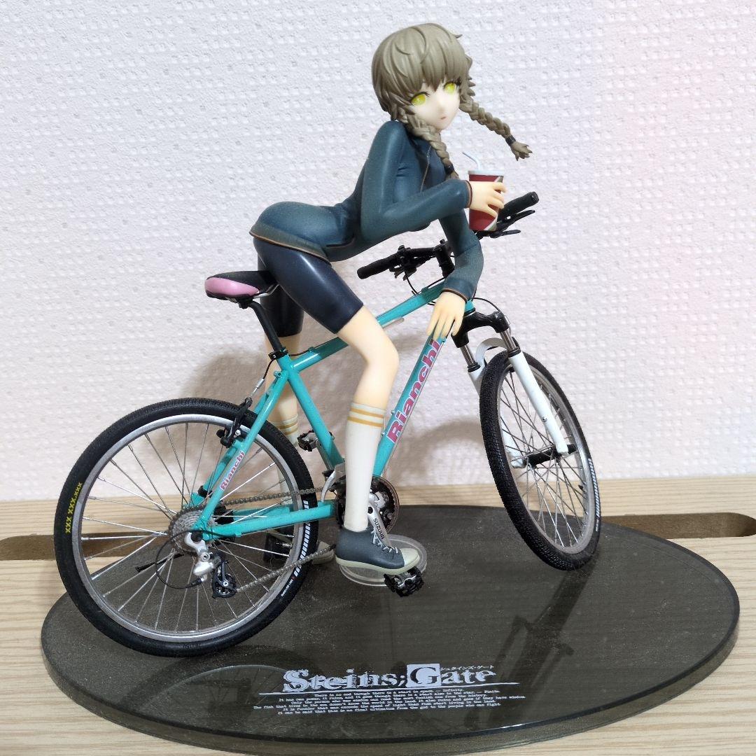 シュタインズゲート 岡部倫太郎、牧瀬紅莉栖、阿万音鈴羽 フィギュア おまけ付き