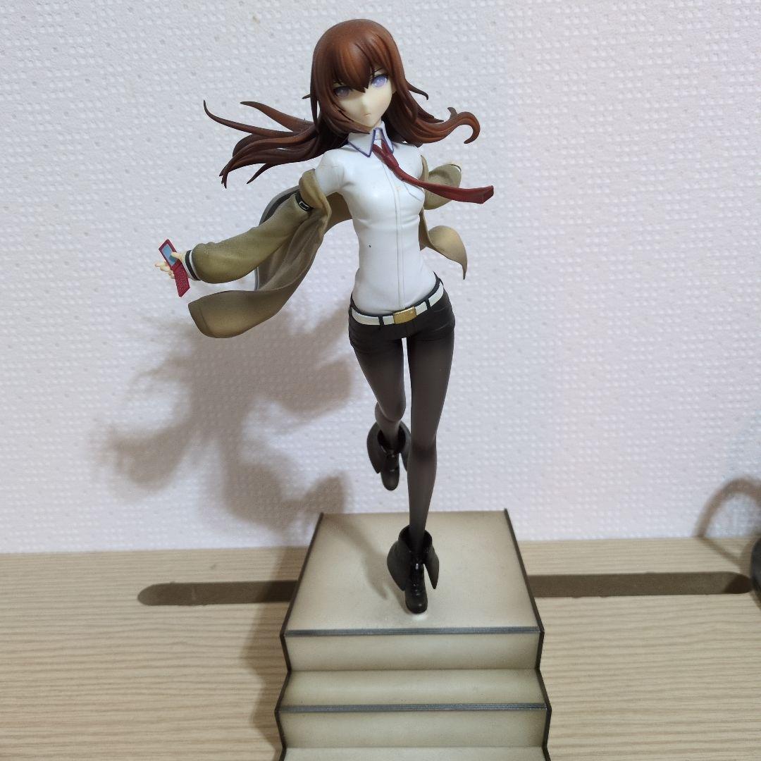 シュタインズゲート 岡部倫太郎、牧瀬紅莉栖、阿万音鈴羽 フィギュア おまけ付き