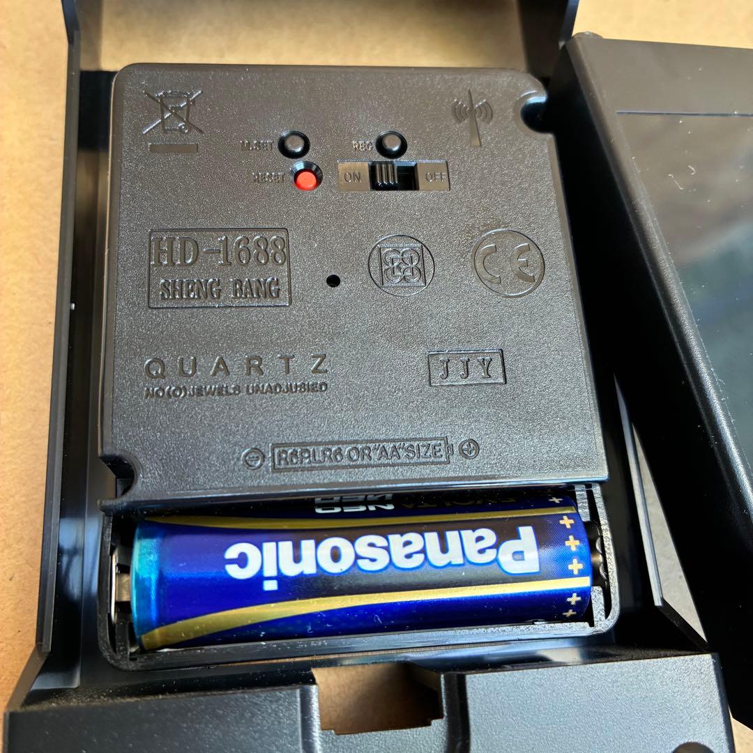 0707 Lemnos 小池和也　電波時計　Φ254mm プライウッド