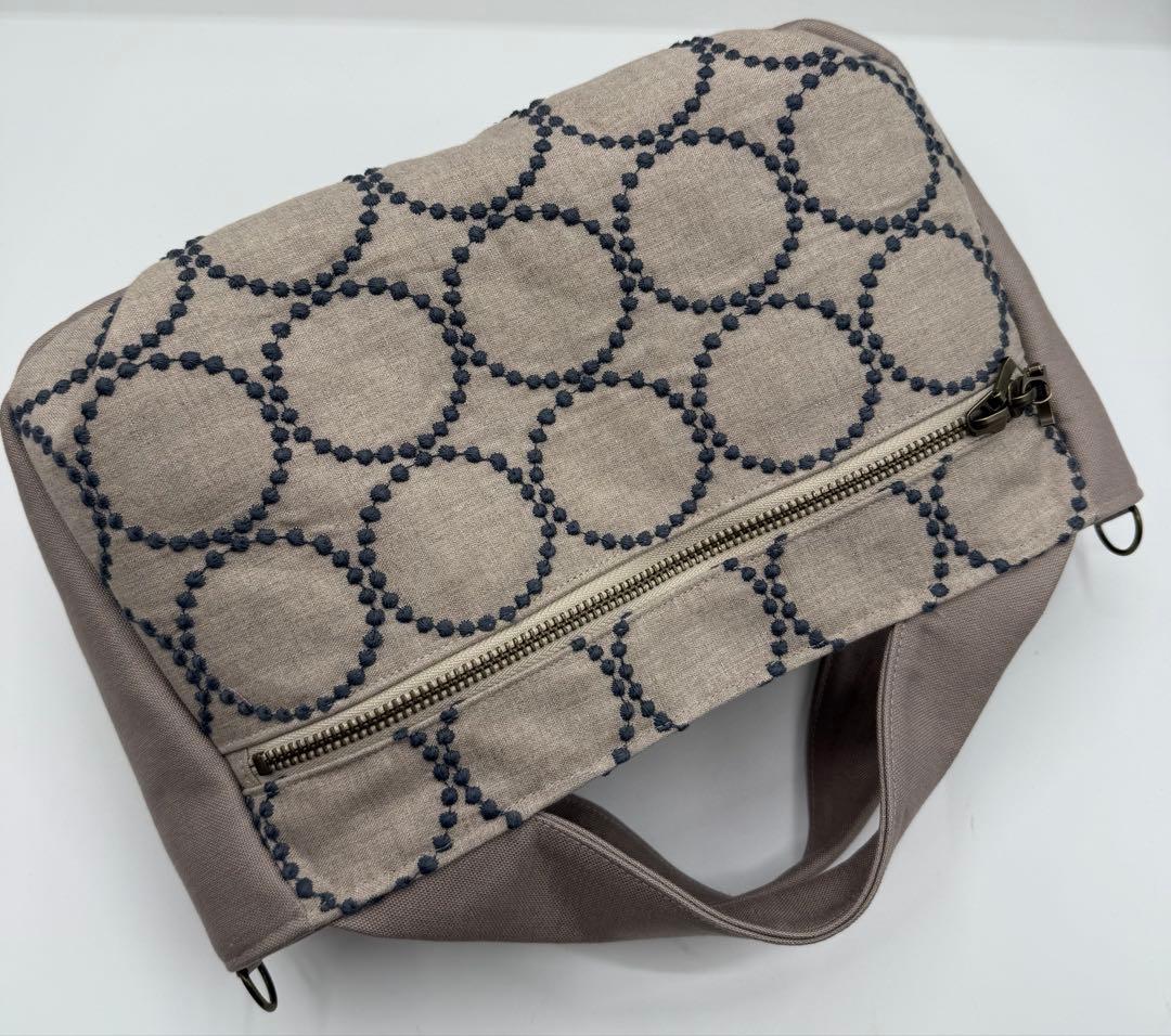 SALE ミナペルホネン タンバリン ハンドメイドバッグ 516