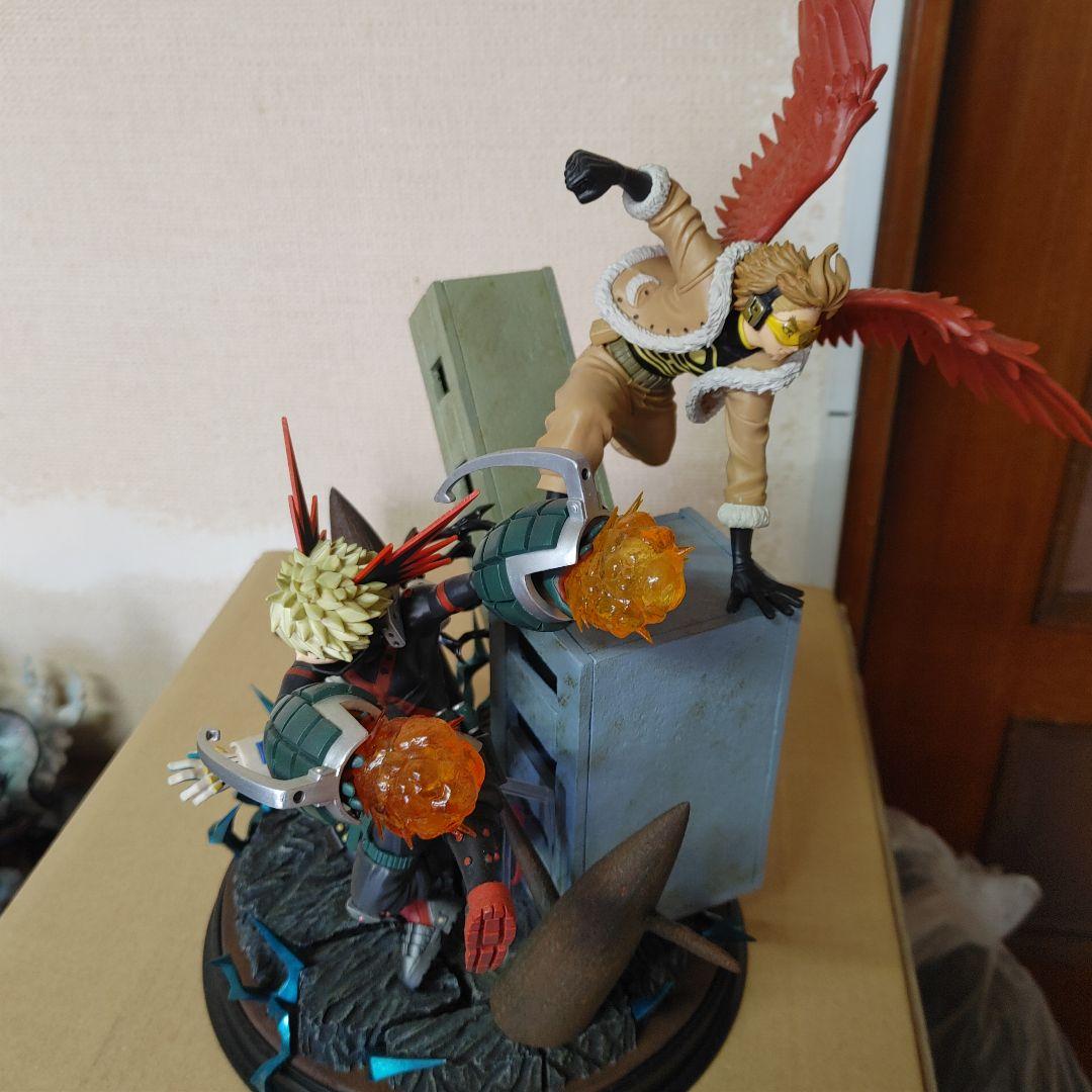 僕のヒーローアカデミア フィギュア リペイント、ジオラマ
