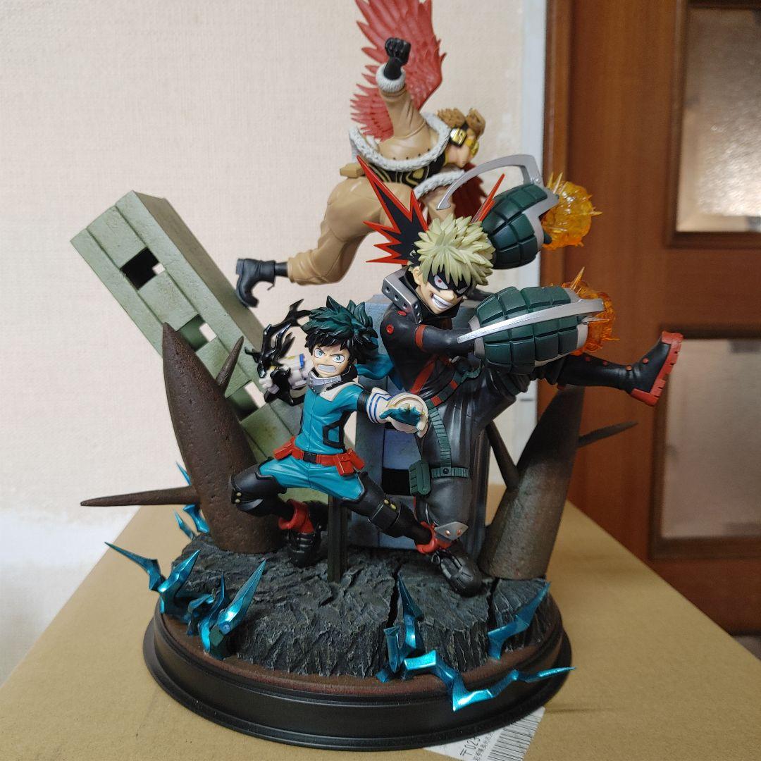 僕のヒーローアカデミア フィギュア リペイント、ジオラマ