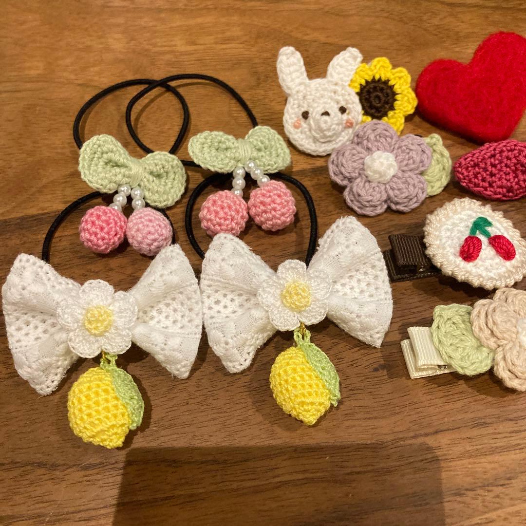 ちょっちょ♡様ご確認用☆ハンドメイド　ヘアゴム