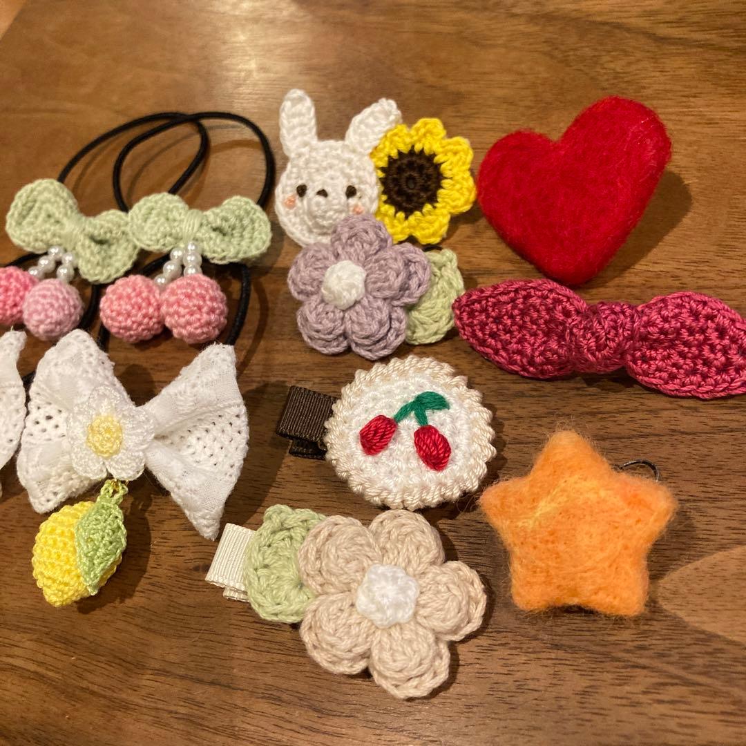 ちょっちょ♡様ご確認用☆ハンドメイド　ヘアゴム
