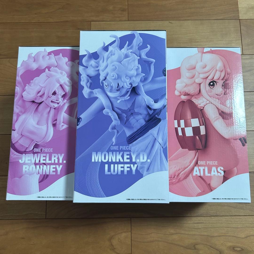 一番くじ ワンピース フィギュア ルフィ ボニー アトラス ニカ