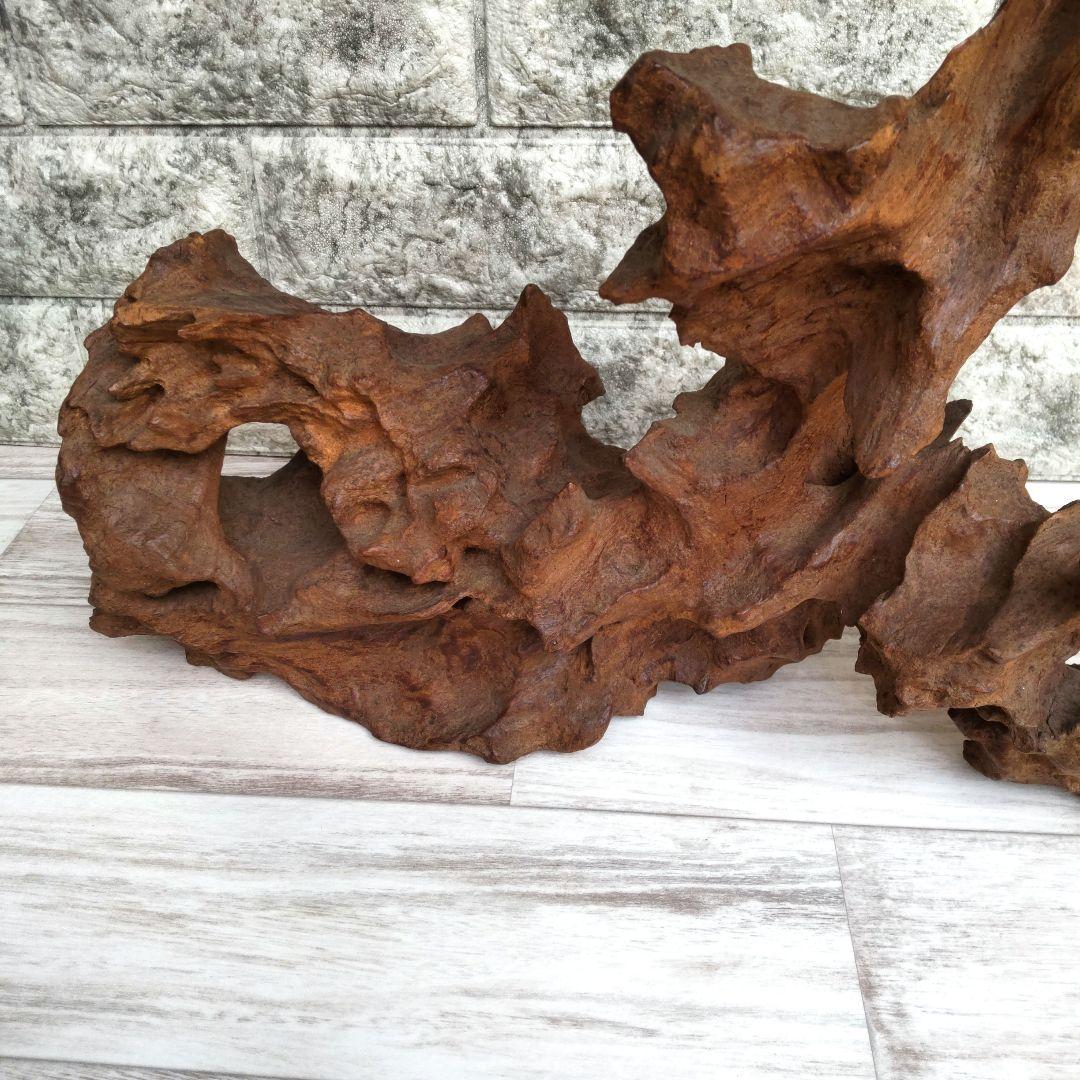 【超希少・一品もの】木製 高級 天然木 オブジェ 芸術作品