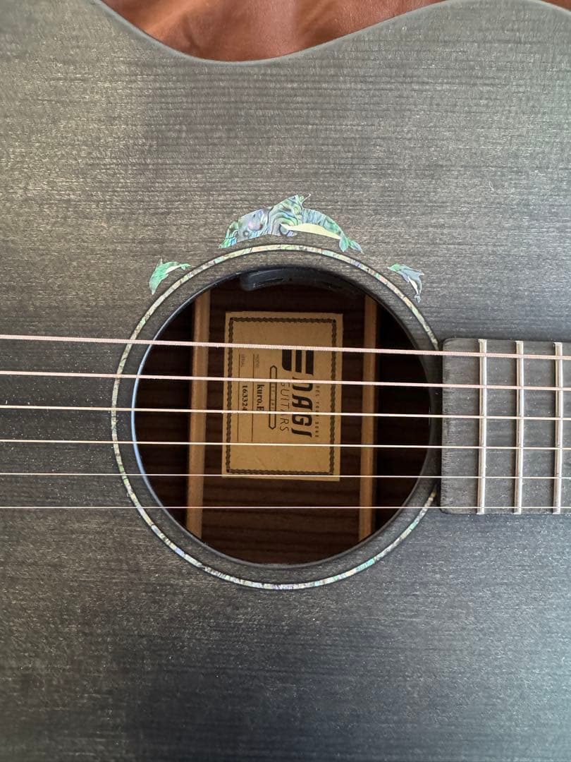 Nagi Guitars Kuro.E エレアコ