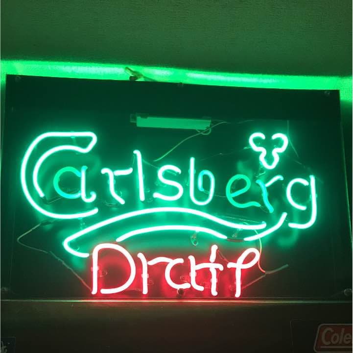 カールスバーグ   ネオン管 希少