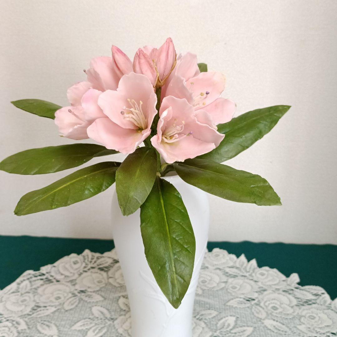 専用　石楠花　クレマチス　クレイフラワー樹脂粘土