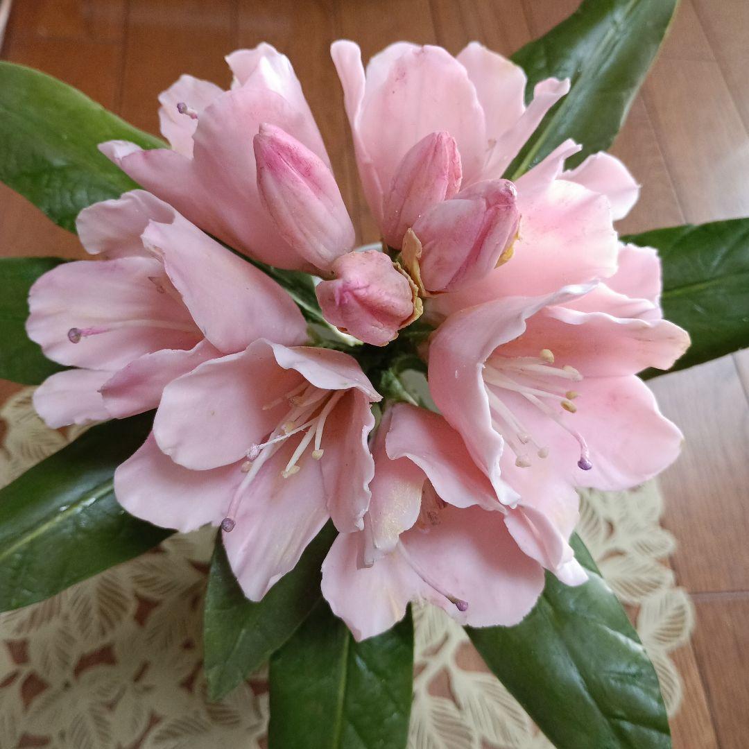 専用　石楠花　クレマチス　クレイフラワー樹脂粘土