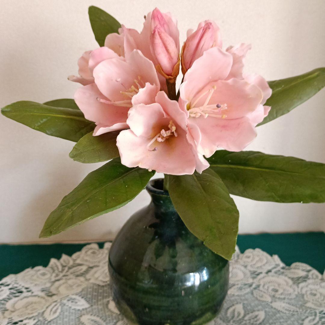 専用　石楠花　クレマチス　クレイフラワー樹脂粘土