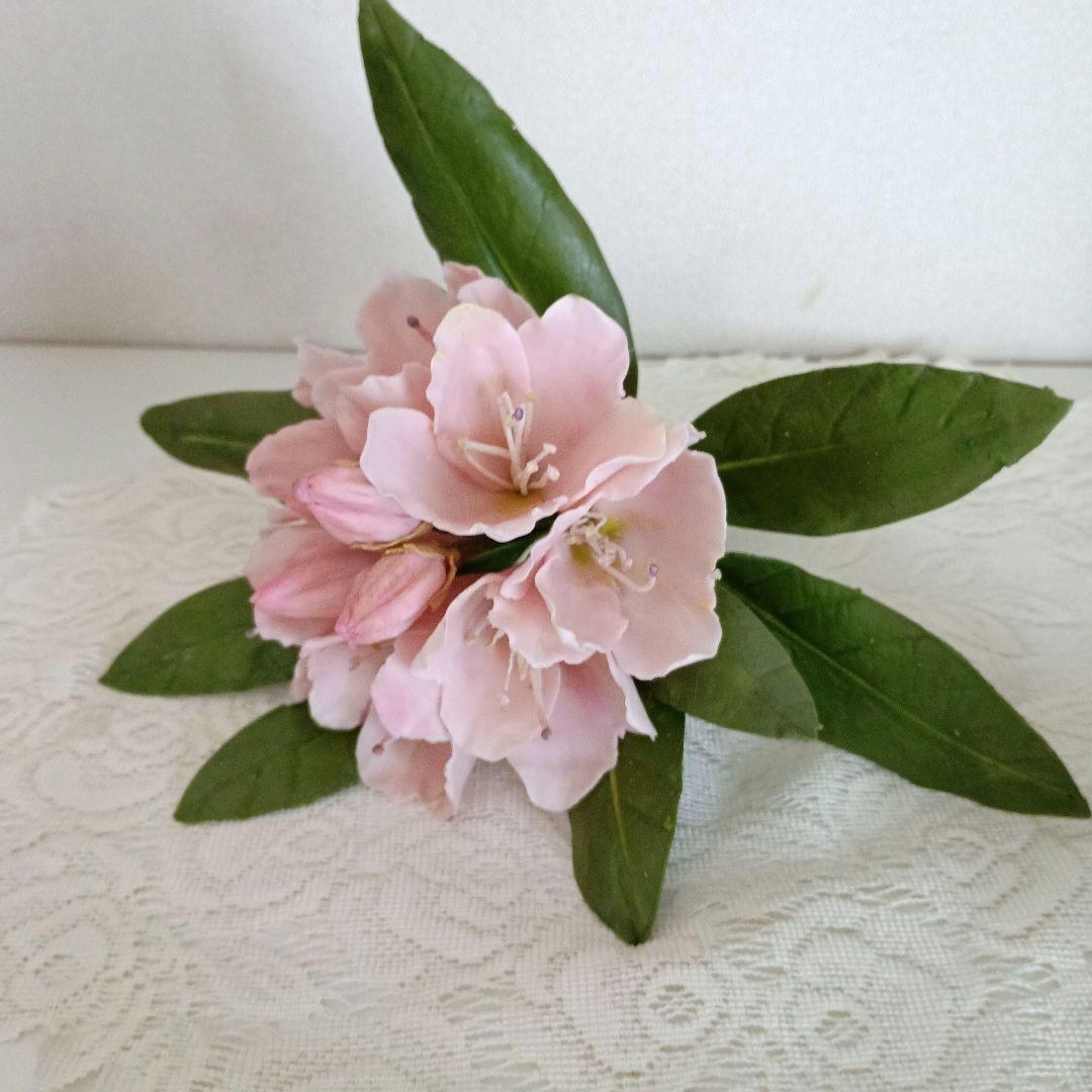 専用　石楠花　クレマチス　クレイフラワー樹脂粘土