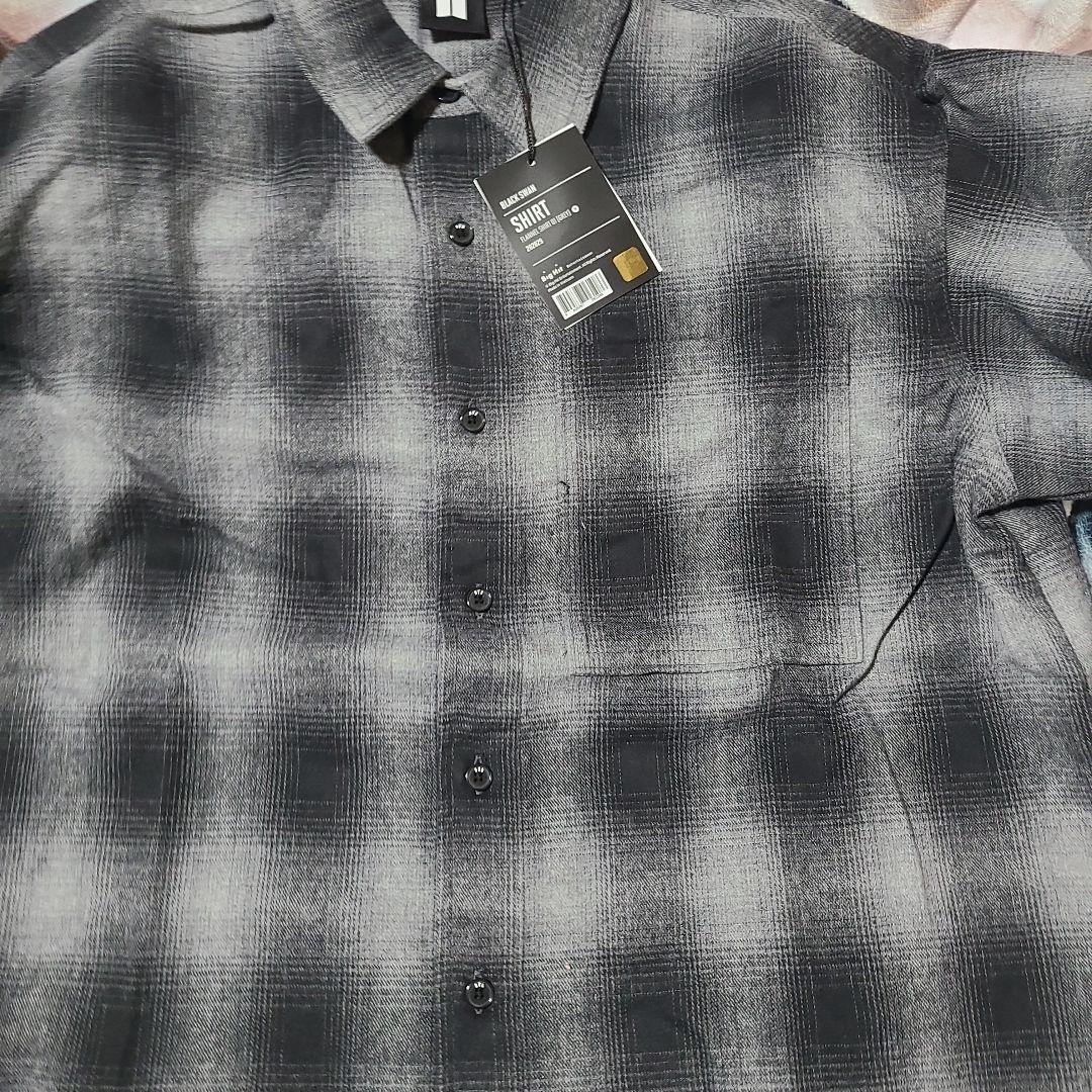 BTS BLACK SWAN FLANNEL SHIRT 01 Mサイズ