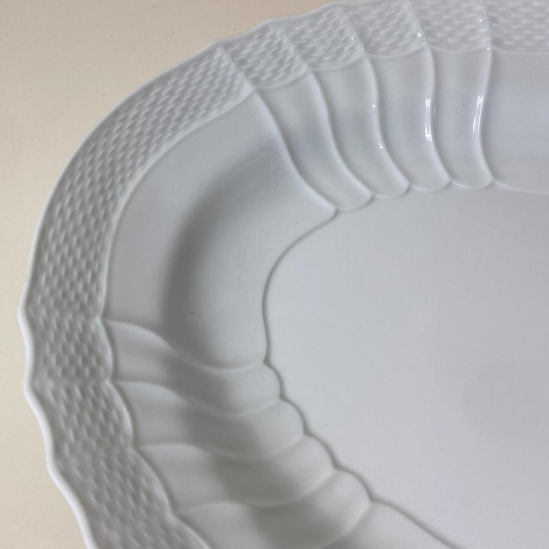 ▼Richard Ginori ベッキオホワイト オーバルプラター　プレート