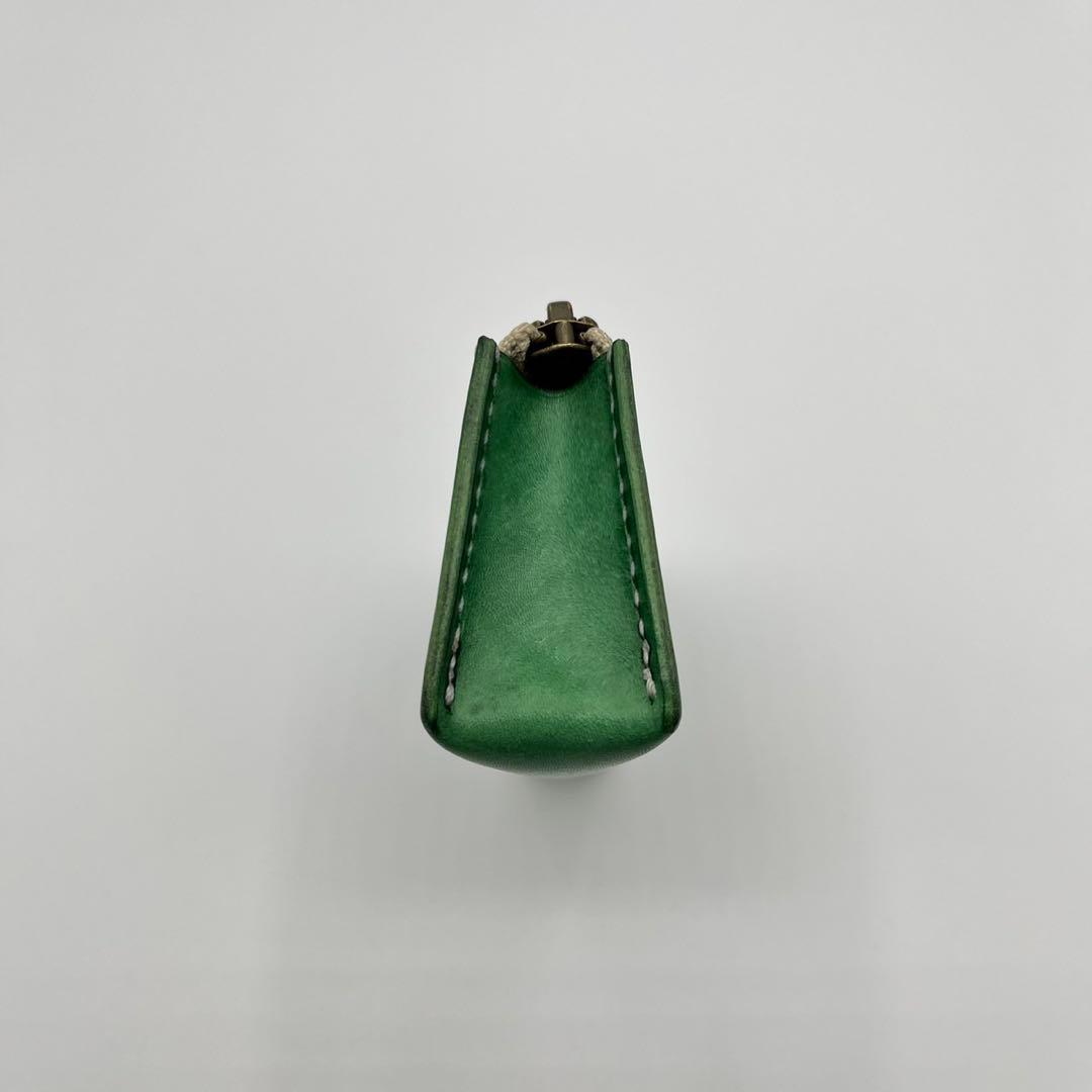 ハンドメイド　イタリアンレザーのペンケース