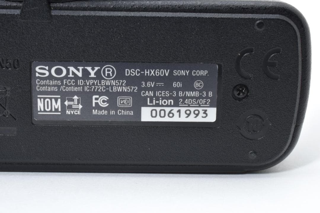 ソニー　SONY Cyber-shot DSC-HX60V 1606