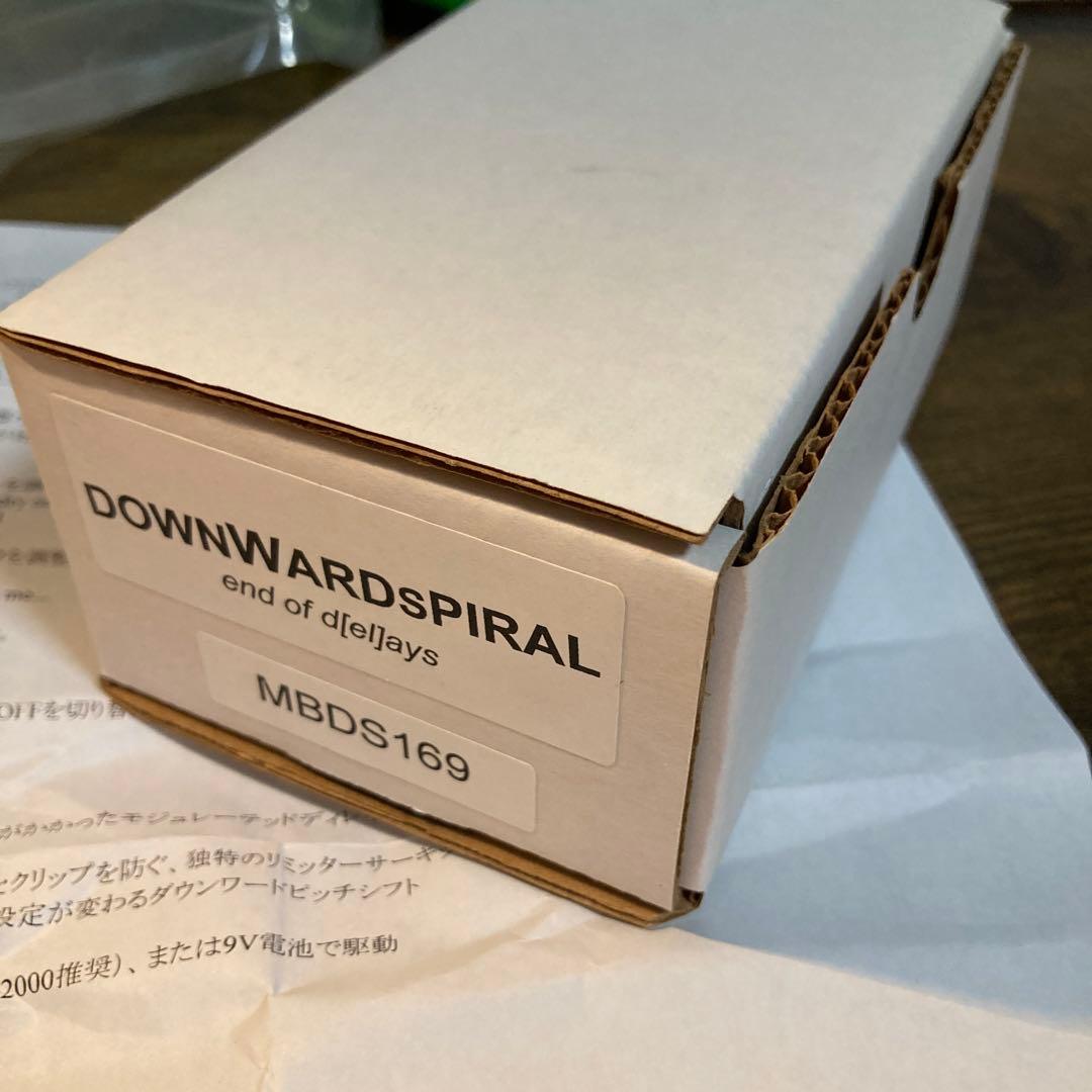 まるで悪夢⁉️MR.BLACK Downward Spiral ディレイペダル