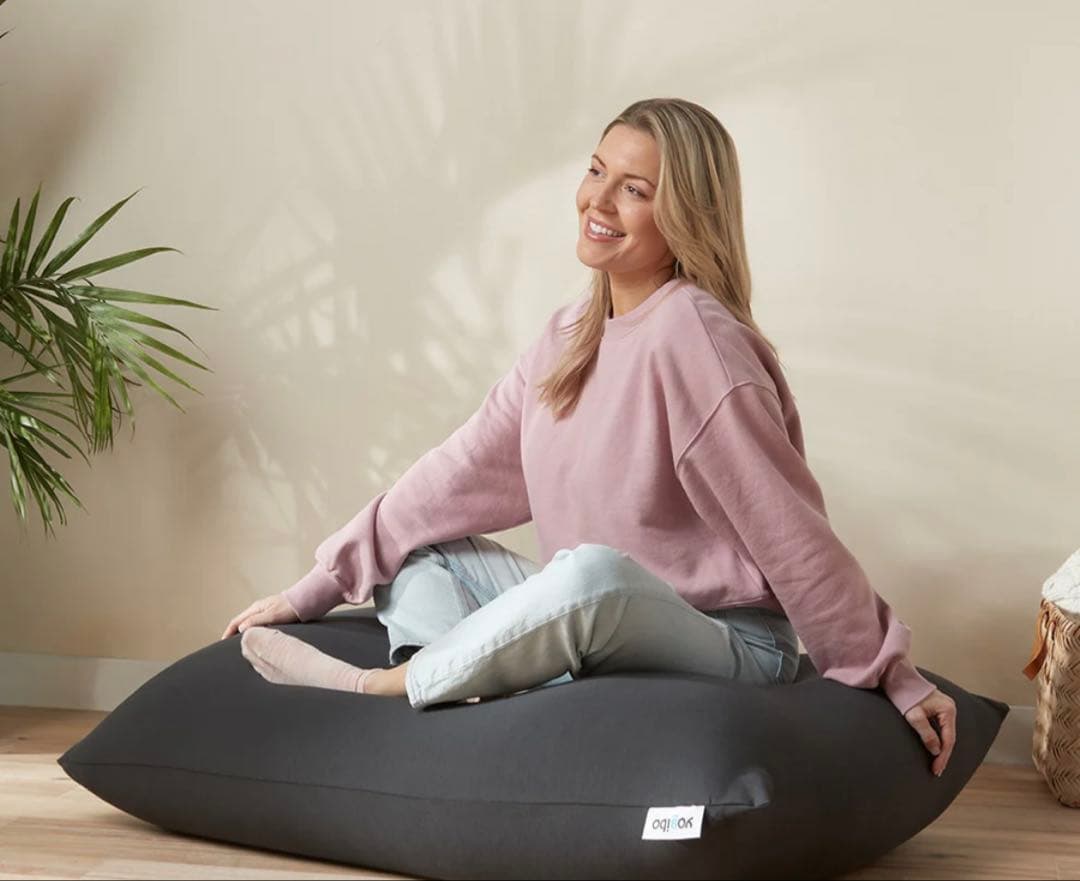 Yogibo mini ダークグレー　新品