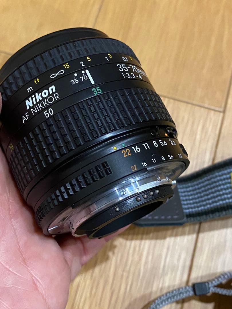 Nikon D80 CCDデジタル一眼 NIKKOR 35-70 動作品