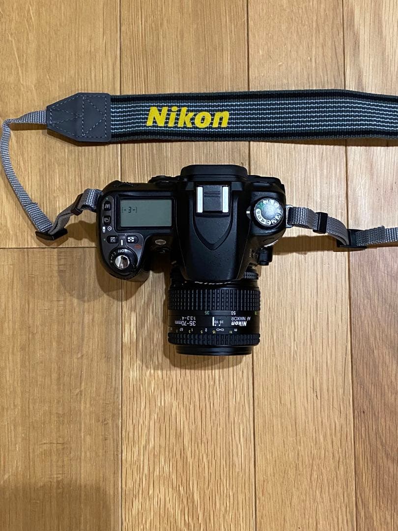Nikon D80 CCDデジタル一眼 NIKKOR 35-70 動作品