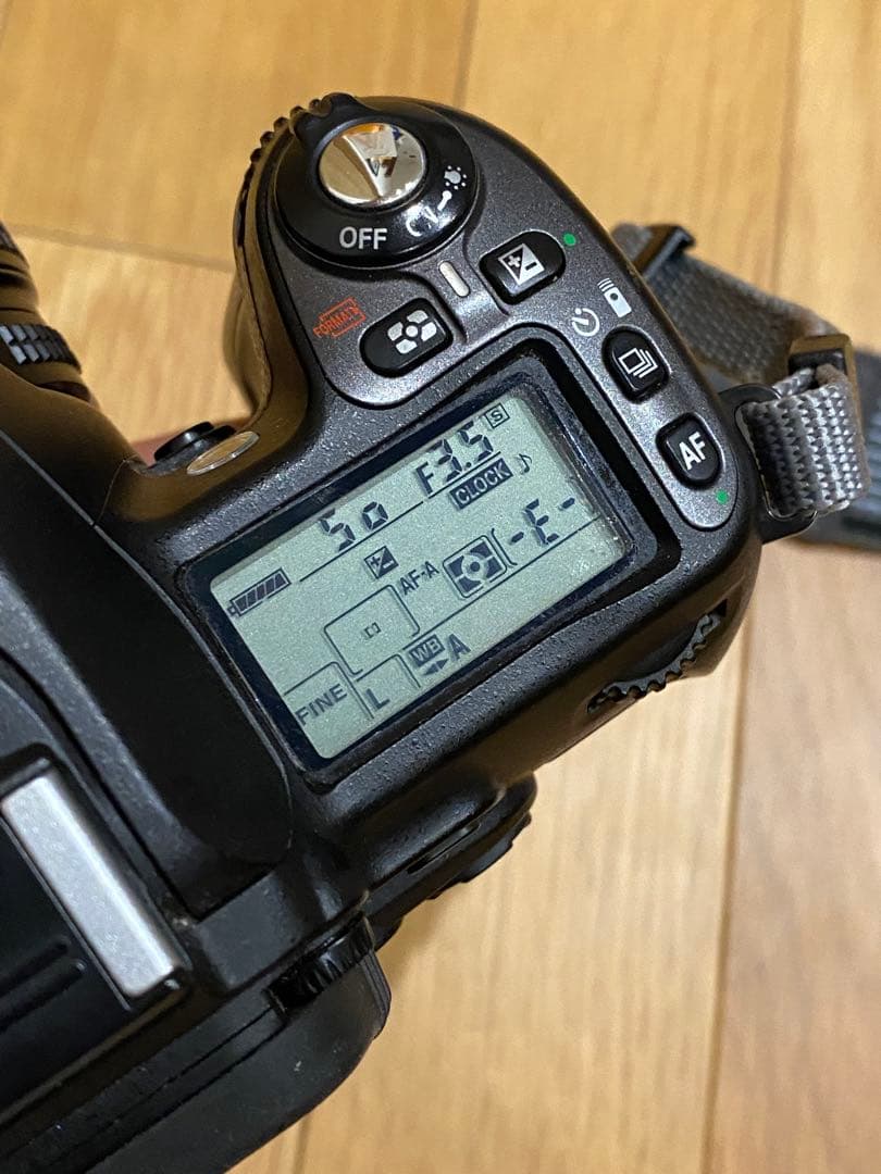 Nikon D80 CCDデジタル一眼 NIKKOR 35-70 動作品