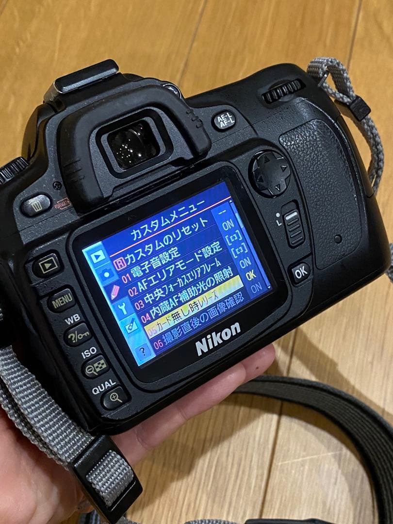 Nikon D80 CCDデジタル一眼 NIKKOR 35-70 動作品