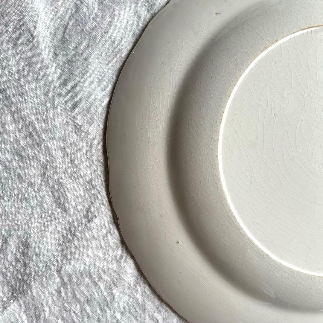 ミントン　レリーフプレート　ディナー　大皿　26.5㎝　フランスアンティーク