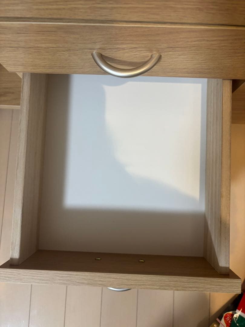 【11月取引終了予定】木製キッチンカウンター 購入後2年未満