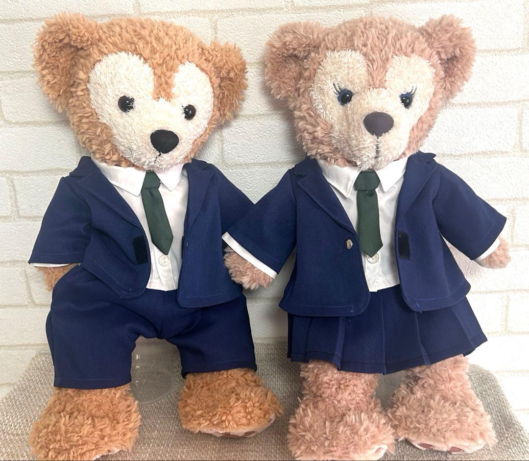 ダッフィS &シェリーメイコスチューム制服風セット