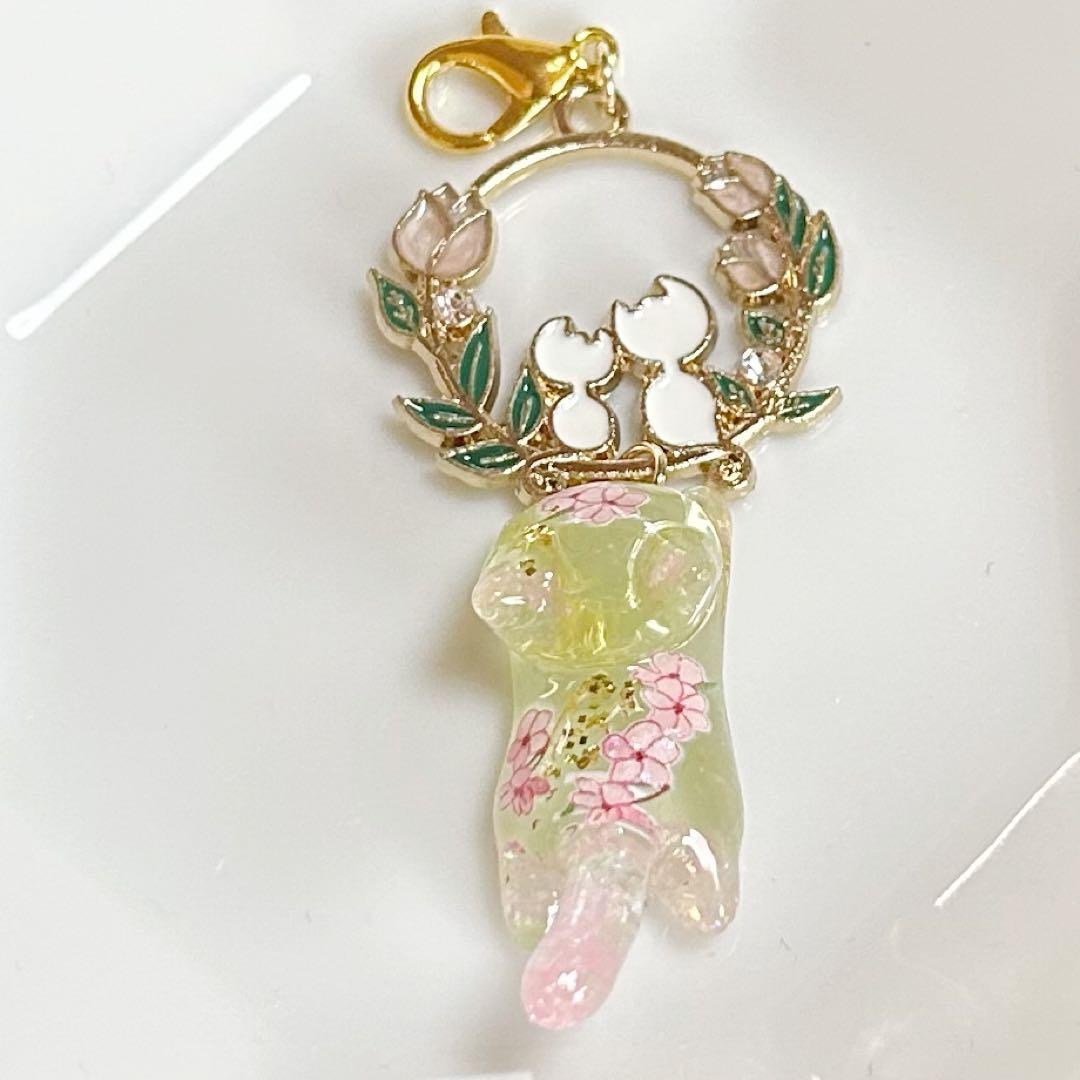 No.2909ジャンピングねこのチャーム