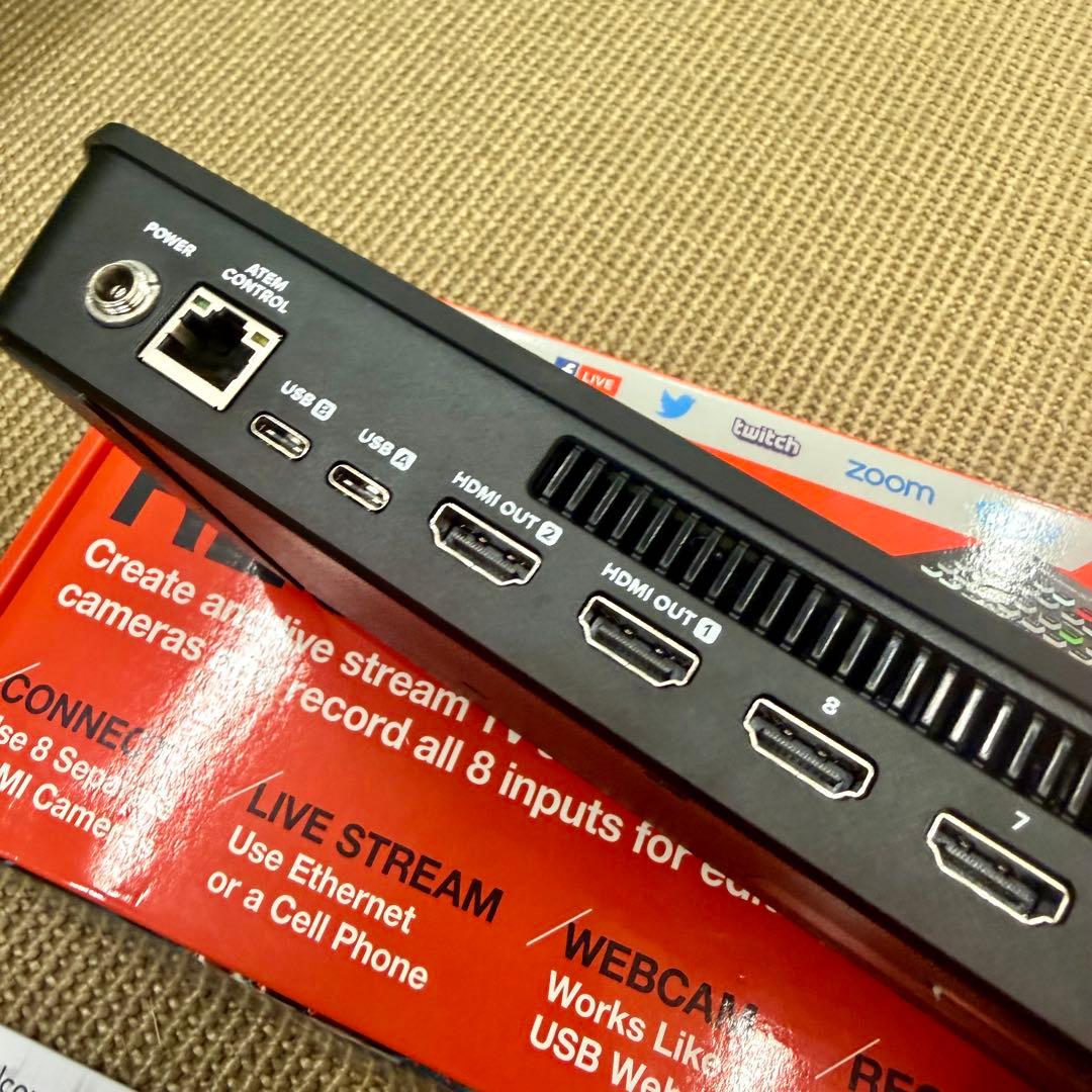 【美品】Blackmagic ATEM Mini Extreme ISO