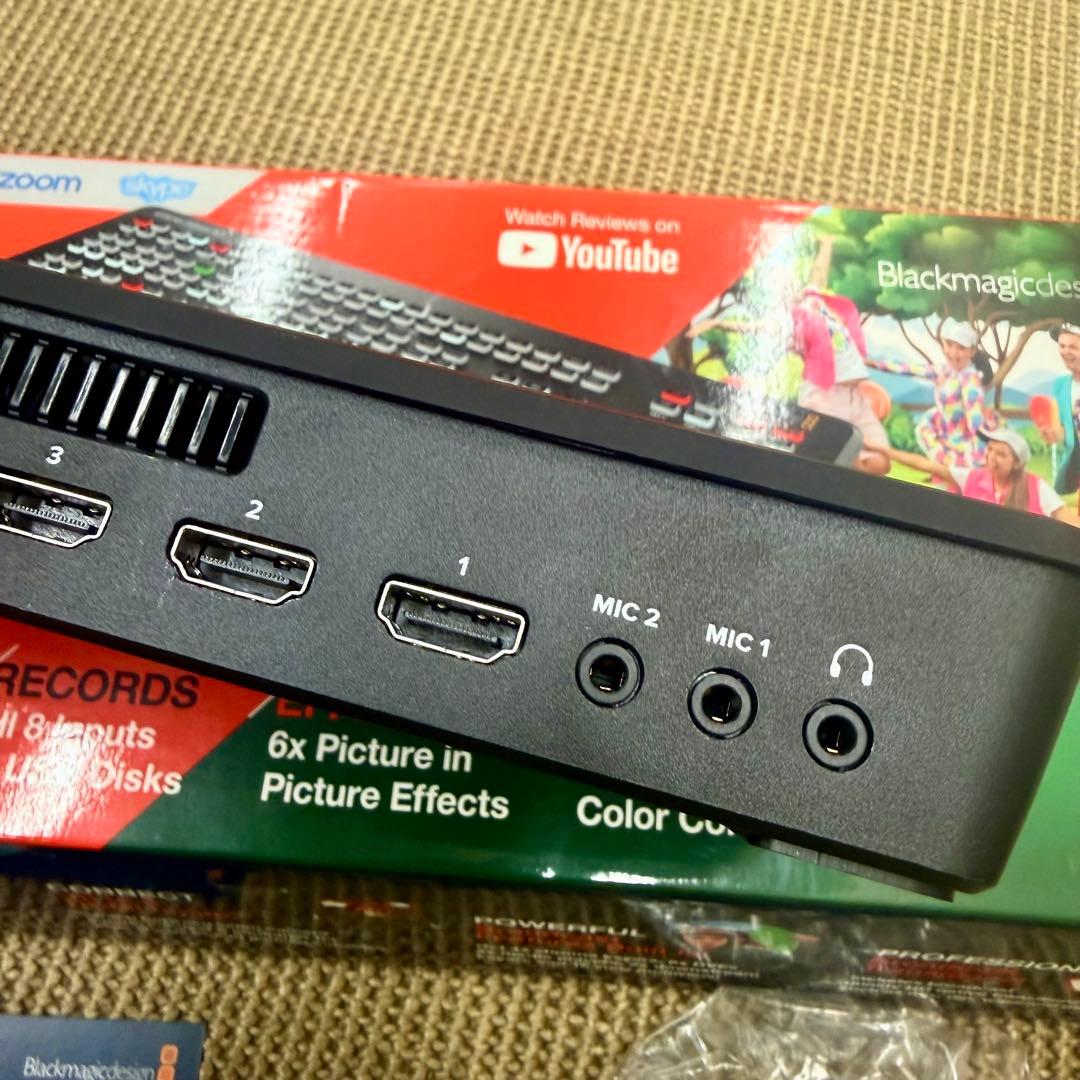 【美品】Blackmagic ATEM Mini Extreme ISO