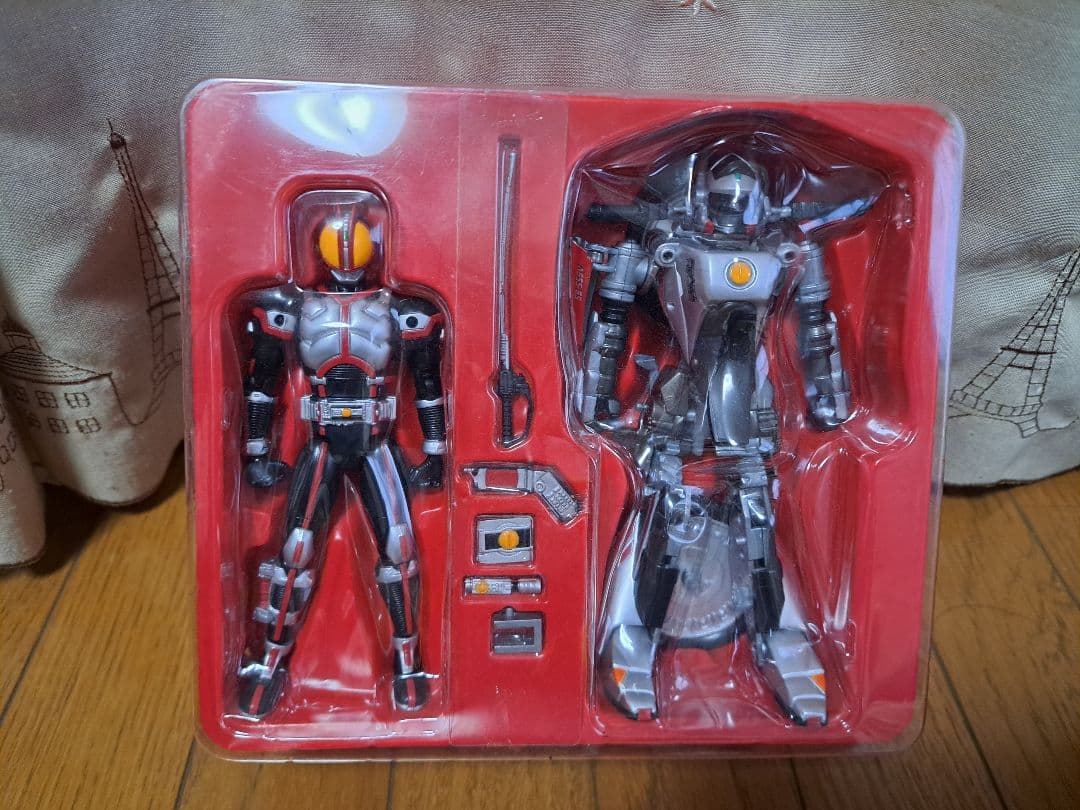 仮面ライダー ファイズ オートバジン カイザ 可動フィギュア 計2点 使用品