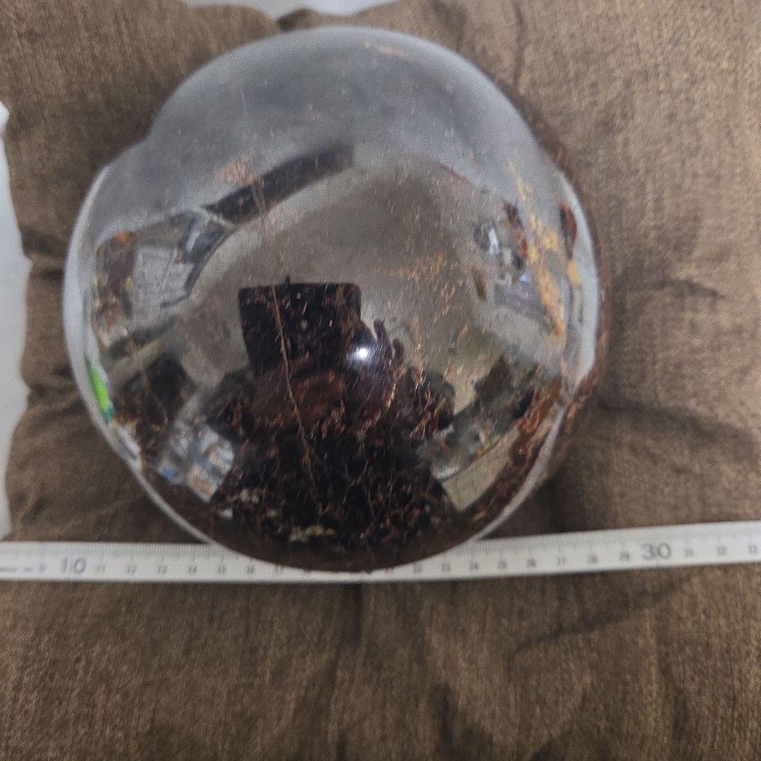 希少　インドのスターガーネット　特大　丸玉