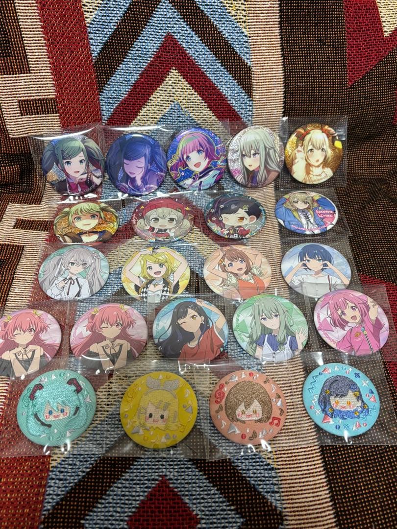 プロセカ 缶バッジ アクキー 色紙 特典 カード エピカ まとめ売り バラ売り