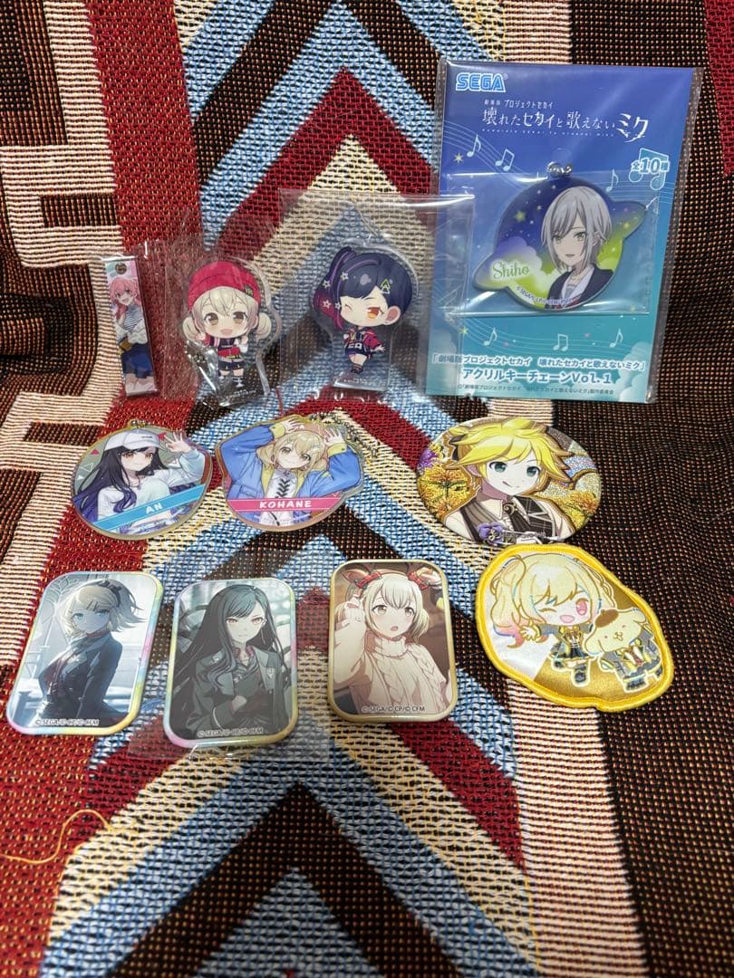 プロセカ 缶バッジ アクキー 色紙 特典 カード エピカ まとめ売り バラ売り