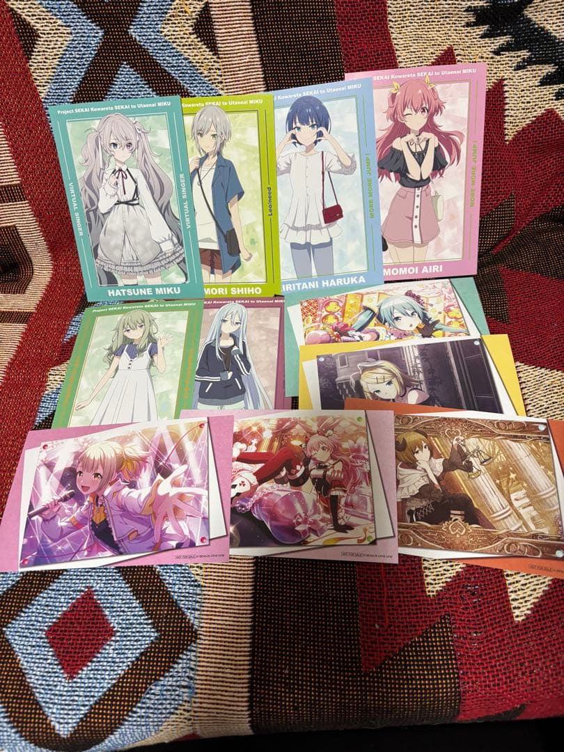 プロセカ 缶バッジ アクキー 色紙 特典 カード エピカ まとめ売り バラ売り