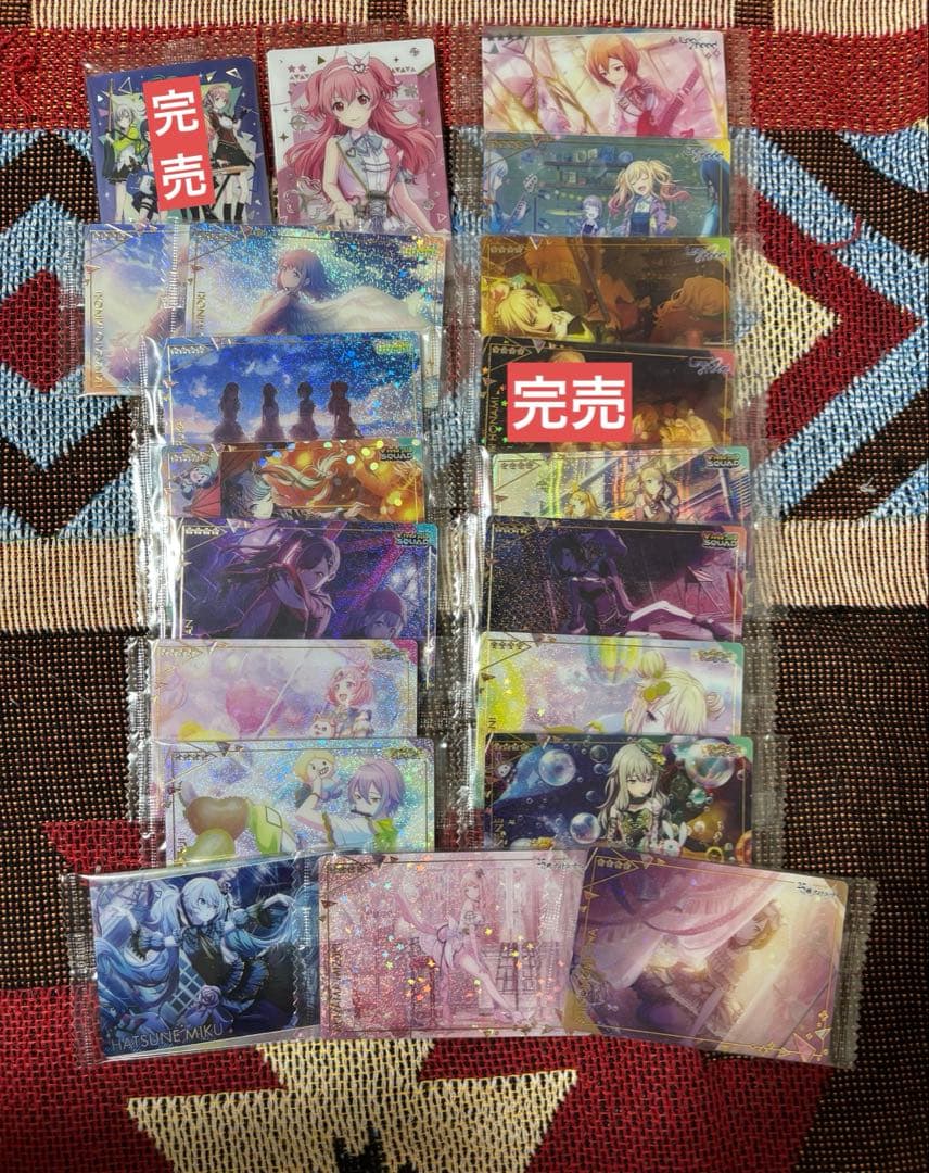 プロセカ 缶バッジ アクキー 色紙 特典 カード エピカ まとめ売り バラ売り