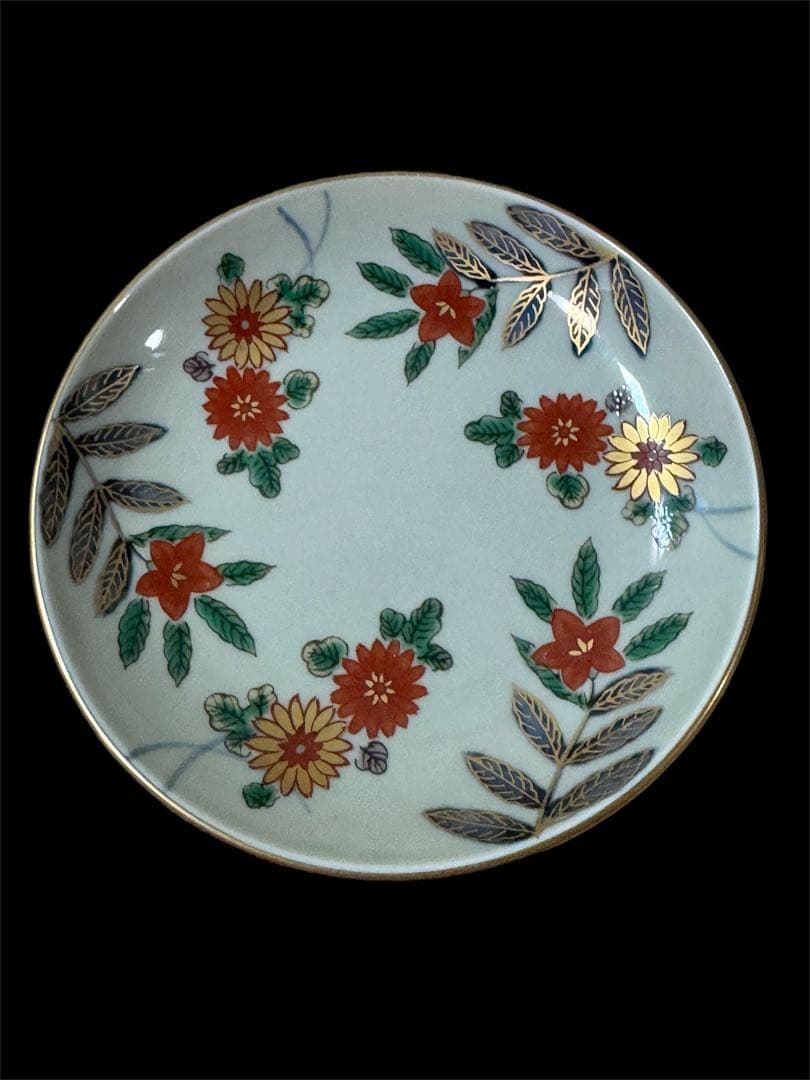 新品未使用品　箱付き　波佐見焼　林九郎作　古伊万里　窓鶏　醤油差し