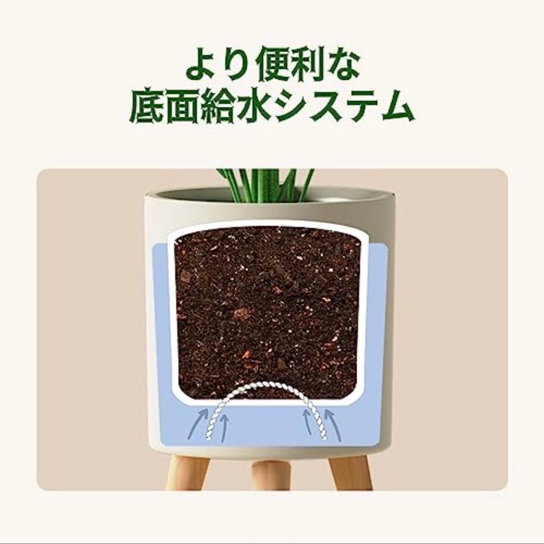 底面灌水プランター 自動給水 底面給水鉢 自動水やり 植木鉢 水位感知センサー