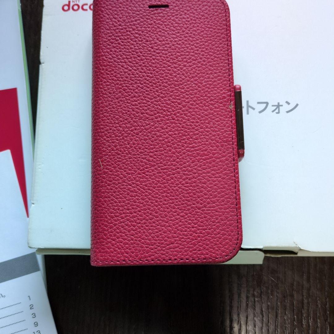 docomo F-42A ピンク スマートフォン 本体　ケース付き