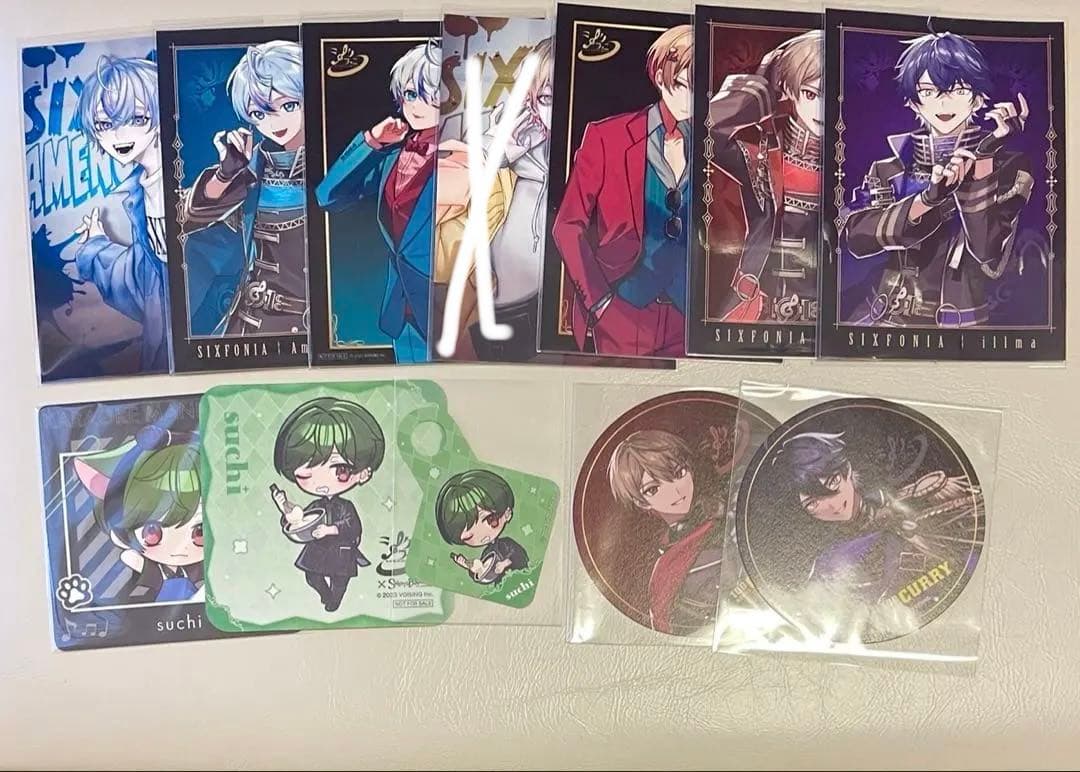 シクフォニ　ブロマイド　缶バッジ　コースター　まとめ